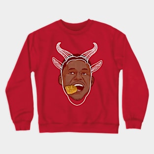 The Goat Anthony Edwards Eats Nuggets Crewneck Sweatshirt